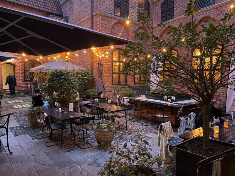 Trädgården i Kockska huset malmö